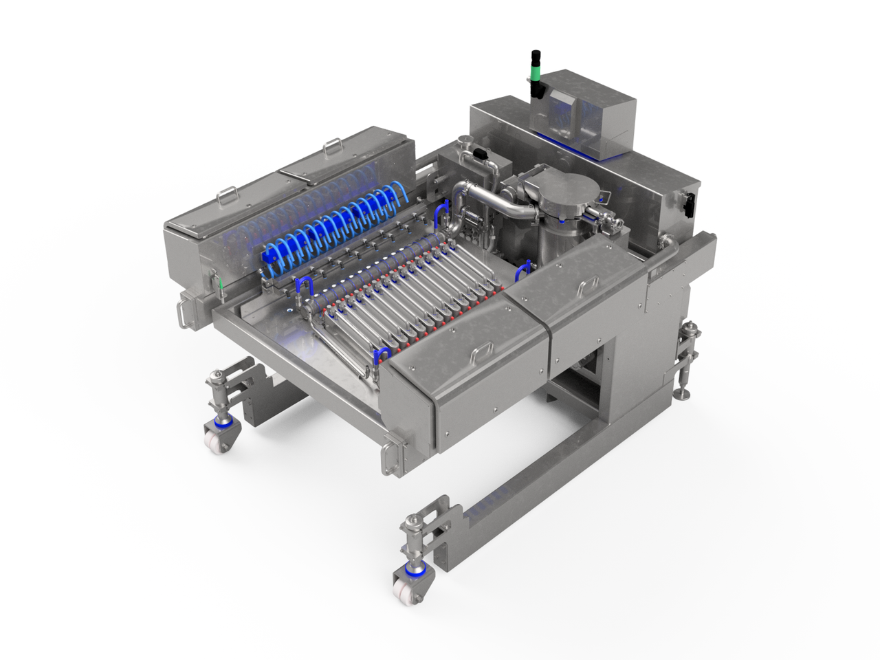 MDLVW900 mobile depositor large with vision and heated supply unit, 900 mm working width, 3D render